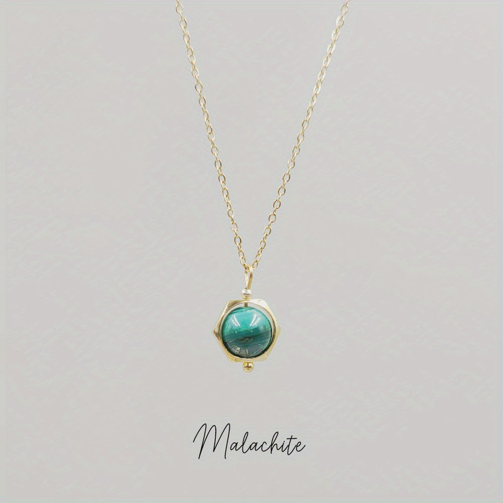 Natural crystals necklace |Dainty crystal necklace