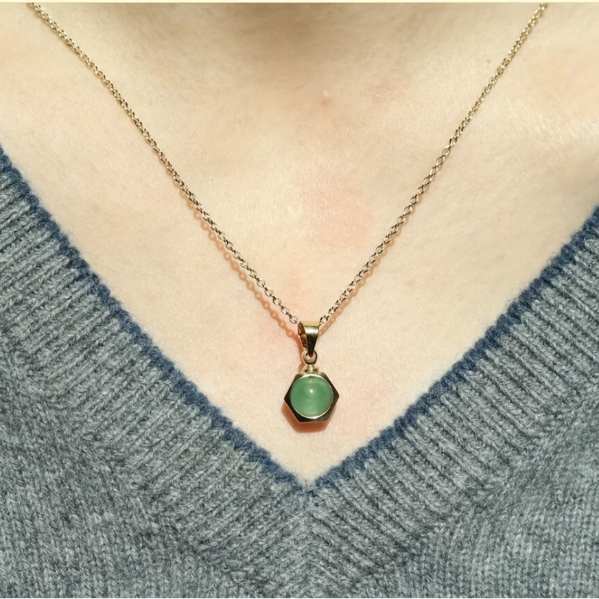 Natural crystals necklace |Dainty crystal necklace