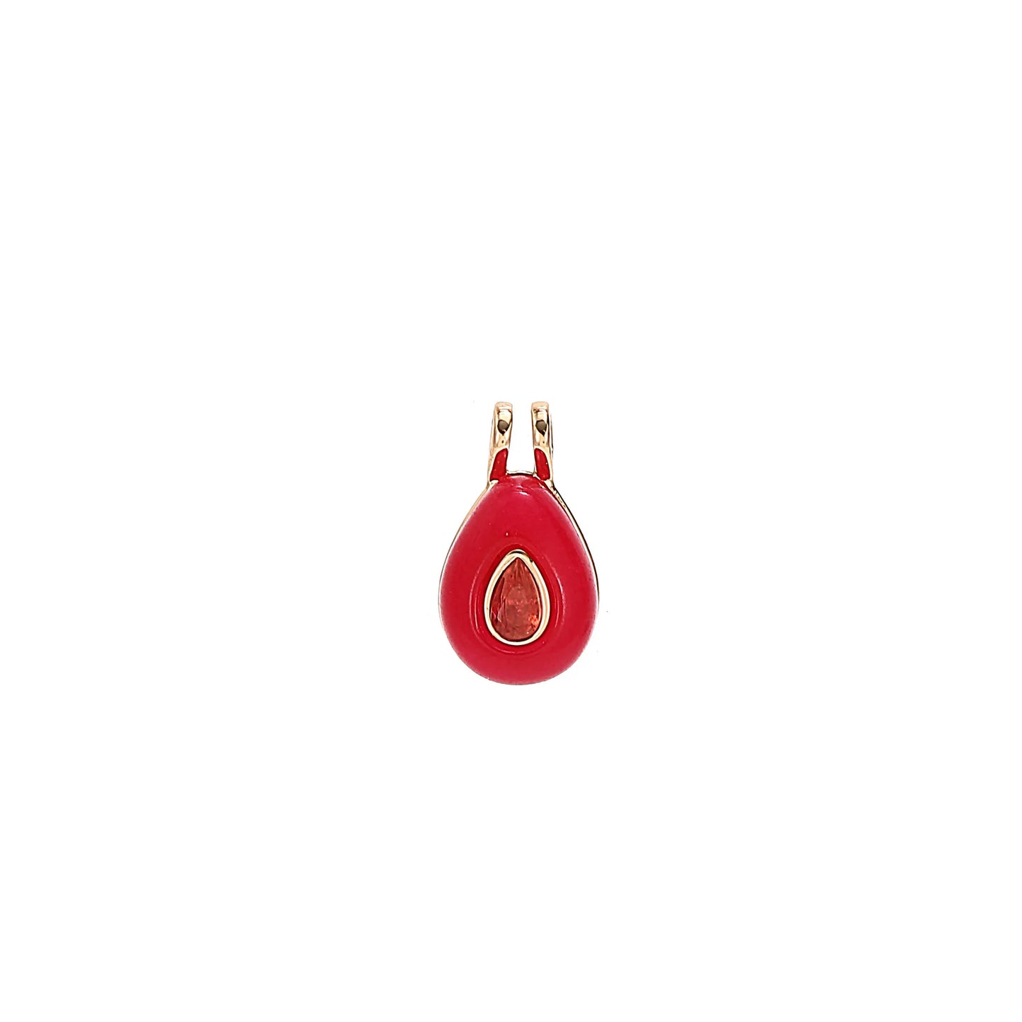 12 Birthstone Necklace Natural Stone Waterdrop Pendant Zircon-encrusted Friendship Christmas Gifts Jewelry