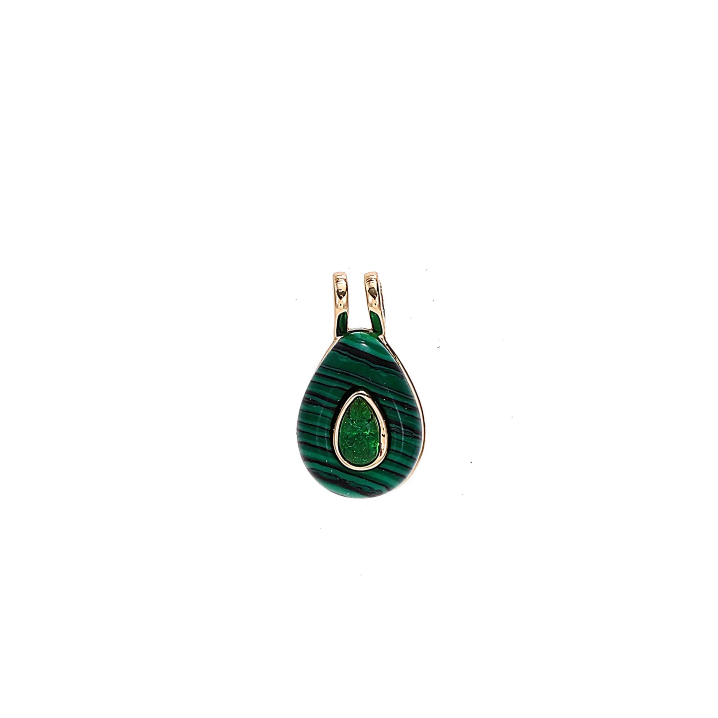 12 Birthstone Necklace Natural Stone Waterdrop Pendant Zircon-encrusted Friendship Christmas Gifts Jewelry