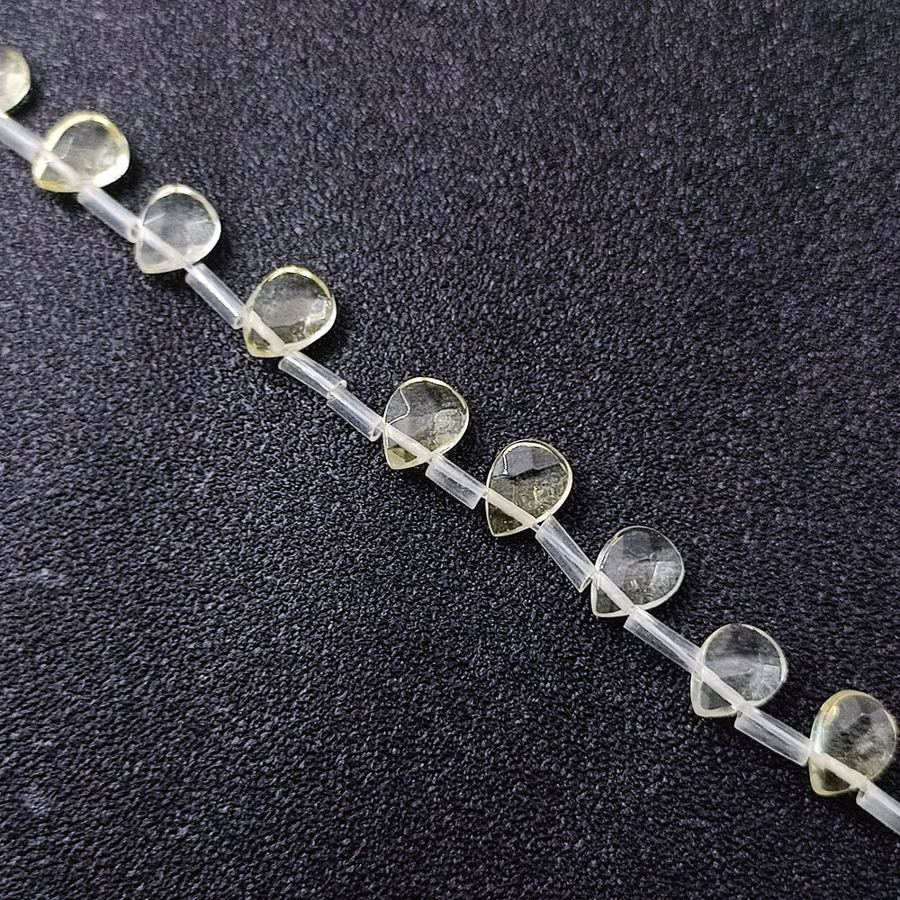 Wholesale 1 item32pieces 9X6MM Natural Faceted Pear shape Gemstone Beads DIY Jewelry