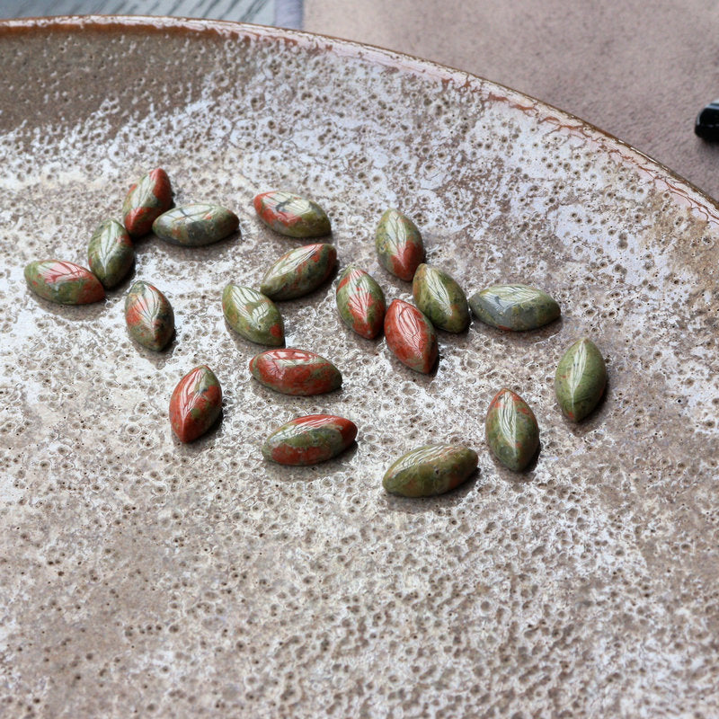 Natural Jade Agate Crystal Horse-eye Shape Cabochons Nude Stone Ring patch DIY Handmade Necklace Pendant Accessories