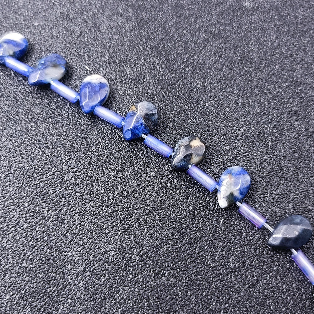 Wholesale 1 item32pieces 9X6MM Natural  Faceted Pear shape Gemstone Beads DIY Jewelry