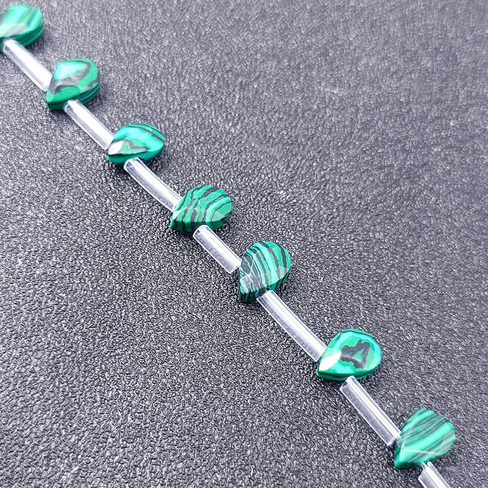 Wholesale 1 item32pieces 9X6MM Natural  Faceted Pear shape Gemstone Beads DIY Jewelry