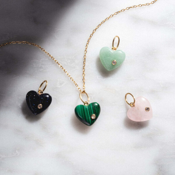 Wholesale Mixed Gemstone Pendant 12 Birthstone Pendant Necklaces handmade DIY Jewelry