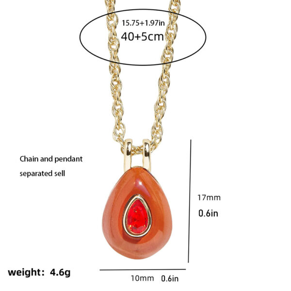 Wholesale Mixed Gemstone Pendant 12 Birthstone Pendant Necklaces handmade DIY Jewelry