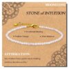3m Natural Stone Bracelet Yoga Meditation Healing Inspired Dainty Beaded Bracelet