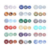 1pcs|12mm-14mm-16mm Wholesale Donut Pendant  DIY Jewelry Accessories Peace Buckle Crystal Gemstone