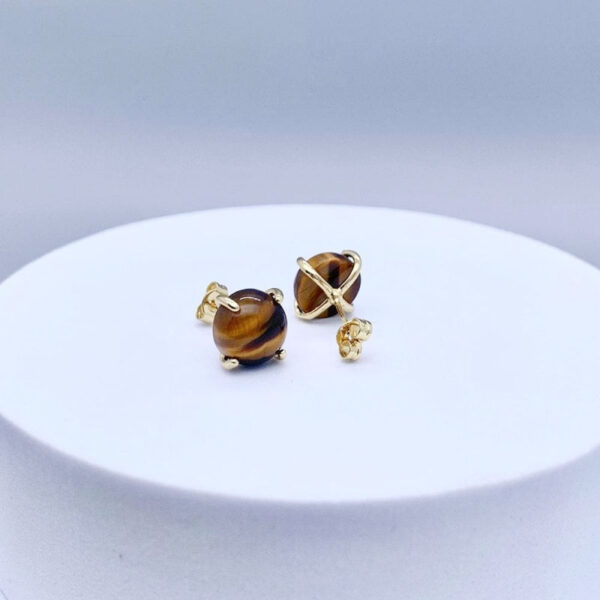 Birthstone Crystal Earrings For Women in 14k Gold Jewelry