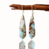 Jasper Stone Earrings for Women Emperor Stone Earrings Drop Earrings