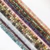 2.5-3mm Multi-faceted Square Natural Crystal loose Beads for DIY Jewelry Accessories