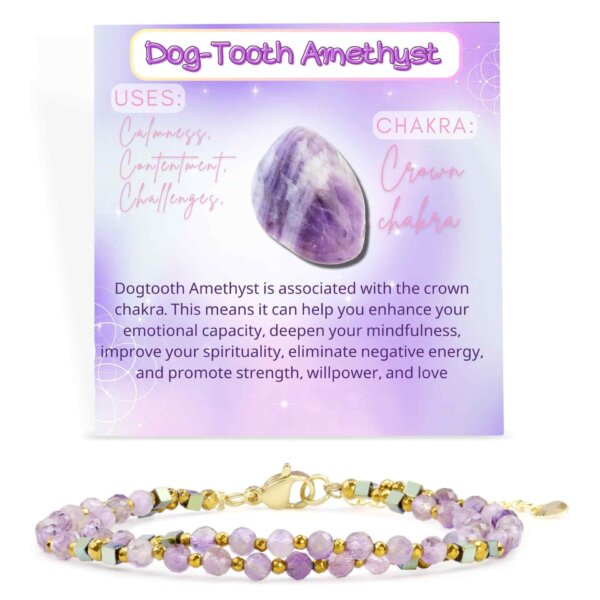 O1CN01eL0CRS29TCUndYMOO_!!2217550388068-0-cib Chakela Natural Gemstone Dainty Bracelet Minimalist double-layer Small Stone Bracelet Gift Anniversary