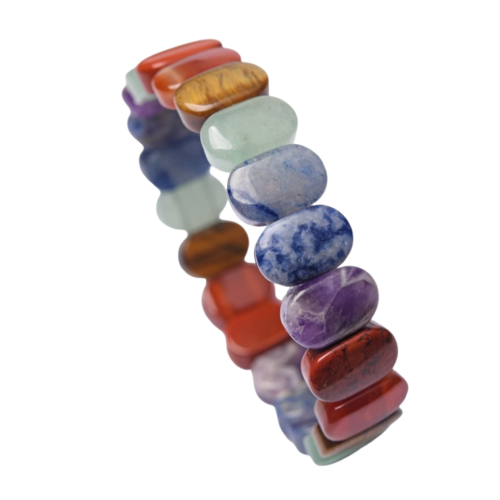 Gemstone Bangle Chakra Healing Bracelets For Women