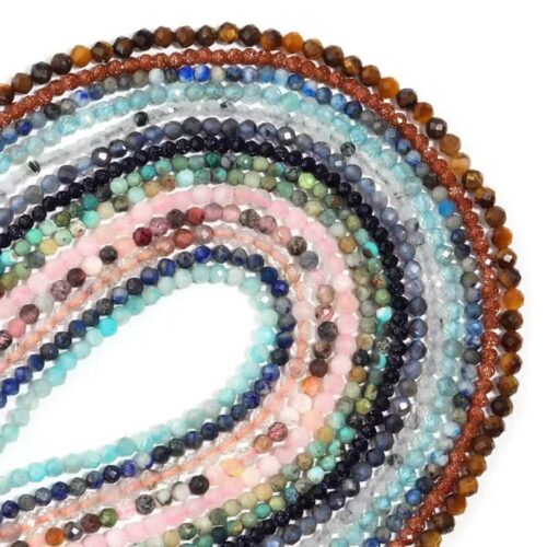 O1CN01M3DQ111UTINhknpTz_!!2220414722518-0-cib 2–2.5mm Rotundity Faceted Natural Stone Loose Beads DIY Jewelry Making Accessories