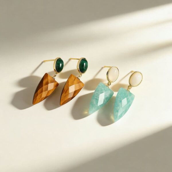 O1CN01GZJYRW1H4TwvjG6ya_!!6000000000704-0-m_tb_svideo_preimg Gemstone Earrings Healing Crystal Birthstone Boho Jewelry Drop Earring