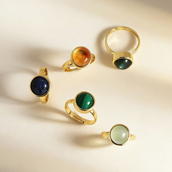 O1CN01pZvvFE1wKsMc2VbqG_!!6000000006290-0-m_tb_svideo_preimg Natural crystal semi precious stone ring round copper gold-plated simple adjustable ring